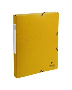EXACOMPTA Boîtes de classement 50309E  - Dos 25 mm Jaune