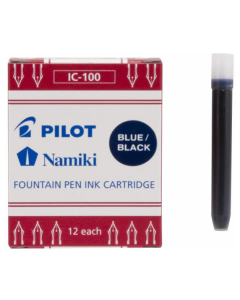 Photo Boite de 12 cartouches d'encre Mini - Noir : PILOT Namiki