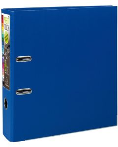 53352E EXACOMPTA : Lot de 10 classeurs  - Dos de 80 mm - Bleu foncé (Classement)