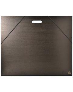 Carton à Dessin avec poignée Kraft noir - Raisin 720 x 520 mm : EXACOMPTA Visuel