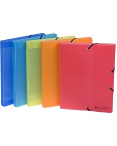 Boîte de classement PP Linicolor - Dos 25 mm - Assortiment : EXACOMPTA image