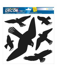 HERMA : Oiseaux pour vitres - Noir