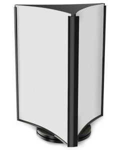 Porte-visuel incliné - A6 portrait DEFLECTO