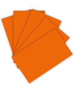 Carton de Bricolage A4 - Orange clair - 300 g/m² : FOLIA Lot de 50 Visuel