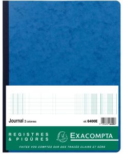 Journal comptable folioté - 320 x 250 mm 6400E EXACOMPTA Modèle