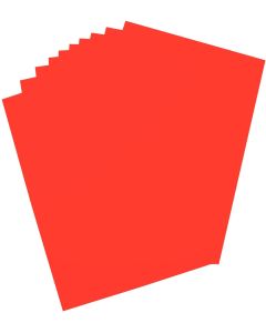 Carton pour affiche - 480 x 680 mm - Rouge Foncé Brillant - 380 g/m² : FOLIA Modèle