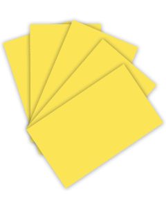 Feuilles de papier de couleur - 500 x 700 mm - Jaune citron : FOLIA Visuel