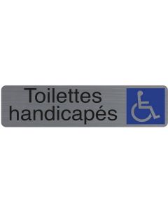 Plaque adhésive de signalisation - Toilettes Handicapés EXACOMPTA image