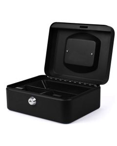 Caisse à monnaie - Noir - 200 x 160 x 90 mm PAVO photo