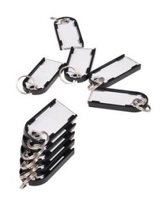 Porte-clés magnétique noir pour Armoire PAVO Lot de 10