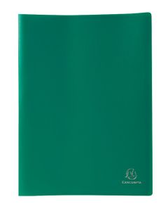 8553E Protège-documents de 100 vues - Vert EXACOMPTA