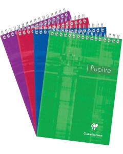 Bloc-Notes quadrillé à spirale - 148 x 210 mm A5 : CLAIREFONTAINE Visuel