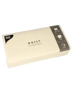 Serviettes de Table Bistro - 320 x 320 mm - Crème PAP STAR 
