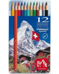 Étui de 12 Crayons de couleurs Prismalo - Assortiment : CARAN D'ACHE Modèle