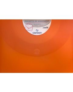 Pochette à Dessin en plastique - 370 x 470 mm - Assortiment CANSON