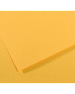 Feuille de papier dessin Mi-teintes - Jaune - 500 x 650 mm : CANSON Photo