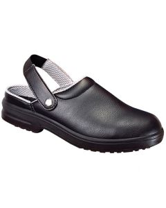 Chaussure de sécurité Clog Noir - Taille 37 : HYGOSTAR Visuel