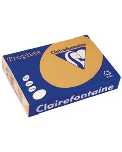 Ramette de papier Trophée de 250 feuilles A4 160g - Caramel : CLAIREFONTAINE Image