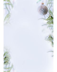 Papier à motif Noël - Ambiance Hiver - Lot de 100 feuilles : SIGEL image