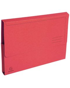 EXACOMPTA  47675E Chemises à poche Rouge 