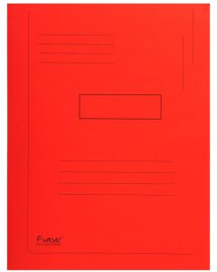 445003E EXACOMPTA  Forever Chemises imprimées rouge exemple