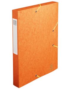 Boîte de classement Cartobox - Dos 60 mm - Orange : EXACOMPTA Image