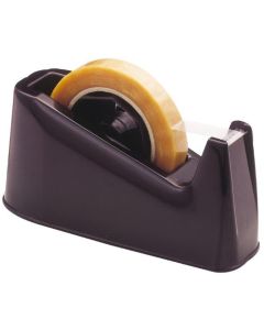 Dévidoir pour ruban adhésif - Ruban 19 mm x 33 ou 66 m - Noir WONDAY