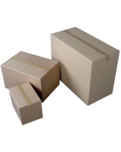HAPPEL 34 : Lot de caisses américaines en carton ondulé - 460 x 340 x 260 mm