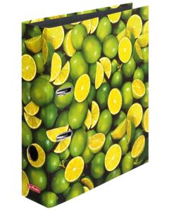 Classeur - Dos 80 mm - World of Fruits - Citrons verts : HERLITZ Visuel