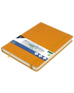 Cahier A5 Croquis et Notes Couverture Ocre KANGARO 