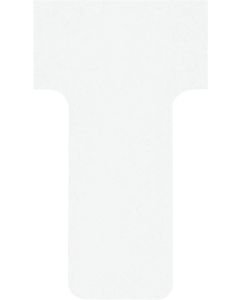 Fiches T - Indice 1 / 28 mm - Blanc : NOBO Lot de 100 Visuel
