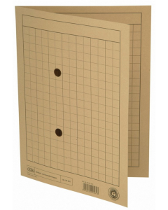 Photo Chemise quadrillée A4 pour dossier de correspondance - Chamois - ELBA 100091658