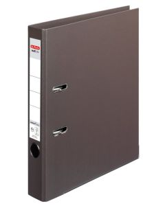 Photo Classeur à levier en PP - Dos 50 mm - Marron : HERLITZ 10834851 