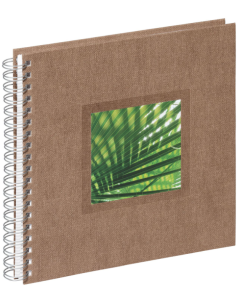 Photo Album photos à spirales - 240 x 250 mm - Brun PAGNA Nature Palm