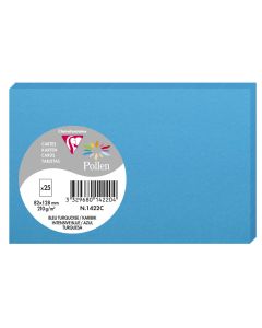 Photo Carte en papier POLLEN 82 x 128 mm - Bleu Turquoise 1422C