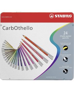 Photo Crayons pastel - assortiment 24 couleurs  : STABILO 1424-6 