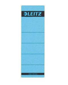 Photo Etiquettes Dos de classeur - 61 x 192 mm - Bleu : LEITZ Lot de 10 - 1642-00-35