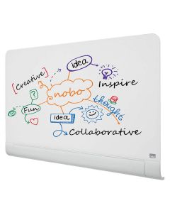 Tableau design en verre - Blanc - 1000 x 560 mm NOBO Impression Pro Widescreen 45" 1905191