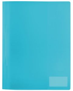 Photo Chemise à lamelles A4 en PP translucide - Bleu Clair HERMA