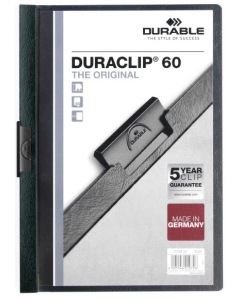 Photo Chemise de présentation A4 à clip - Vert pétrole (DURABLE 2209-32)