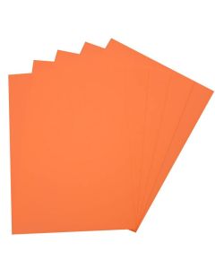 Caoutchouc mousse - Orange - 290 x 400 mm : FOLIA Image