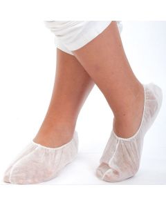 Chaussettes jetables - Taille 43-50 - Blanc HYGOSTAR