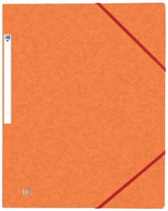 Photo Chemise à élastiques A4 - Orange OXFORD Top File+