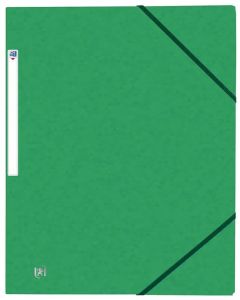 Photo Chemise à élastiques A4 - Vert OXFORD Top File+