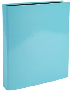 Photo Classeur rigide à 4 anneaux en D - Dos 40 mm - Bleu Pastel EXACOMPTA Aquarel