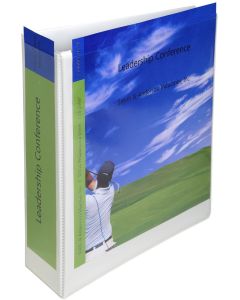 Photo Classeur à levier avec pochettes - Dos de 75 mm - Blanc EXACOMPTA Kreacover Image