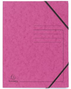 Photo Chemise imprimée à élastiques - Sans rabat - Rose EXACOMPTA Image