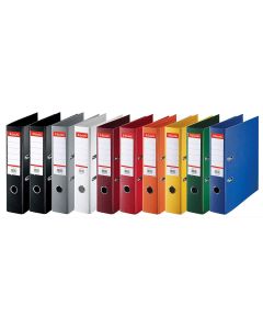 Photo Classeur à levier - Dos 75 mm - Assortiment de couleurs : ESSELTE