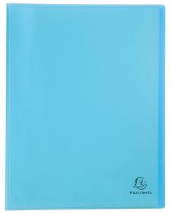 Photo Protège-Documents de 80 Vues - Bleu EXACOMPTA Chromaline Pastel