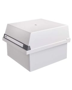 Photo Boite à couvercle pour 1300 cartes - A4 paysage - Gris : HAN 954-11 